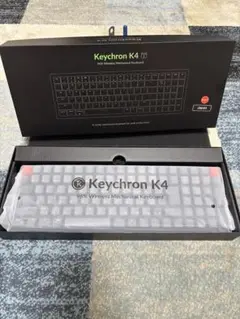 Keychronキークロン　メカニカルキーボードK4　赤軸ワイヤレス日本語配列