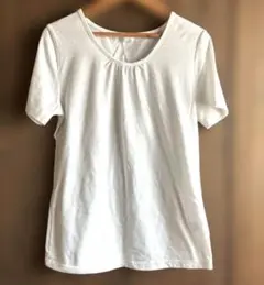 ホワイト 半袖 Tシャツ コットン
