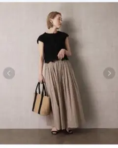 SALE✩.*˚FREAK'S STOREインド綿100%マキシフレアスカート