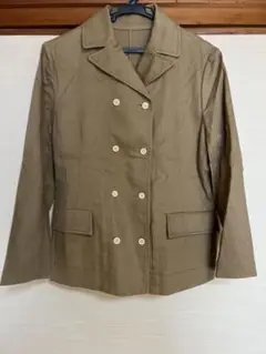 HARRISS ハリス ジャケット ダブルブレスト ブラウン サイズ38 M