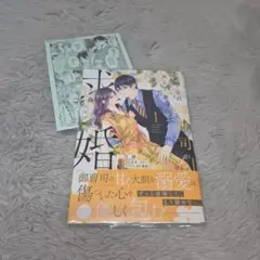 サイン本 「焦らされ御曹司がストーカーのように求婚してきます 1」