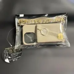 新品 MAELYS LOUNA iPhone14pro対応 リング付きポーチ