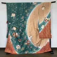 振袖 未仕立て生地 八掛付き 在庫現金化セール