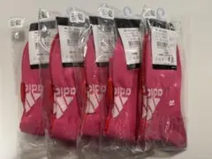 adidas TRC PFA ソックス 5足セット 25~27cm ピンク