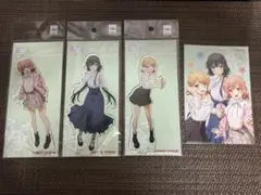 俺ガイル　総武高校奉仕部模擬店　公園デート ver アクスタ　全種　特典付き