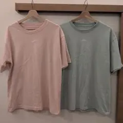 wtw ウェイティングフォーウェーブ Mサイズ ピンク ミント Tシャツ セット