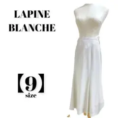 ラピーヌ LAPINE BLANCHE スカート ロングスカート ドット柄