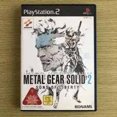 PS2 ソフト METAL GEAR SOLID2 Sons of Libert
