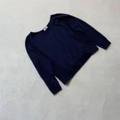 Te chichi TERRASSE プルオーバー ネイビー Vネック 長袖