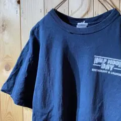ss4920 GILDAN ギルダン プリント Tシャツ 紺 ネイビー M