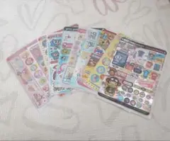 ナルミヤキャラクターズ ジャンボシールダス　10枚セット