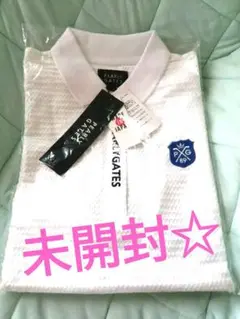 ☆新品 PEARLY GATES 半袖白シャツ サイズ２