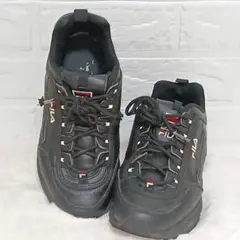 FILA DISTRACER ディストレイサー ブラック 24.5