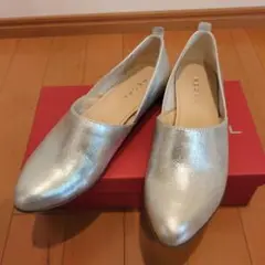 【美品】　REGAL　甲深フラットシューズ