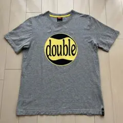 ダブルスタンダードクロージング ロゴ グレー Tシャツ