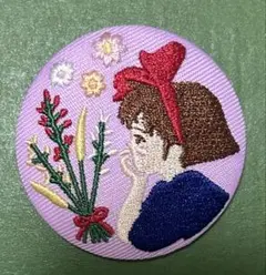 スタジオジブリ 刺繍モチーフ 1989年製 新品未使用