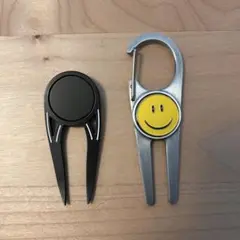 スマイリーフェイス グリーンフォーク セット
