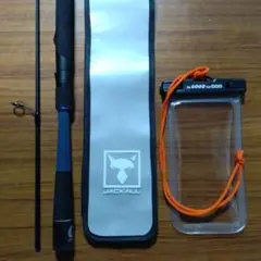 ジャッカル グッドロッドGD-S62L-2PC 限定色ブラック 限定スマホケース
