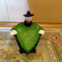 ガラス製キャラクター小物入れ