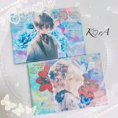 No.40♡蛇腹ファイル♡ おすそ分けファイル 2点セット 【匿名配送】