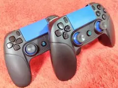 【PS4】背面ボタン付 ゲームパット ワイヤレスコントローラー プレステ3