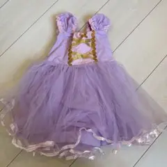 ラプンツェル風　コスプレキッズドレス　90cm