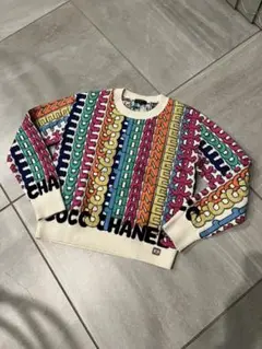 CHANELニットロゴシャネルcc