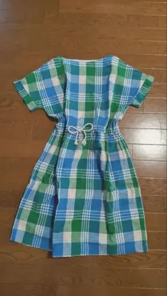 【CHILD WOMAN】チェック柄ワンピース