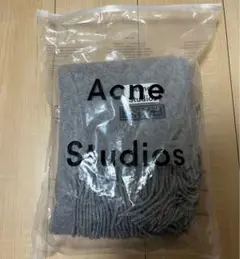 Acne studious アクネストゥディオズ マフラー グレー