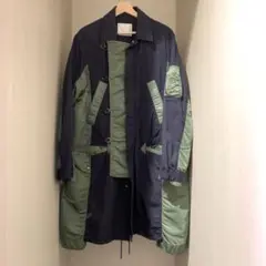 SACAIササイ OXFORD COAT ドッキングコート