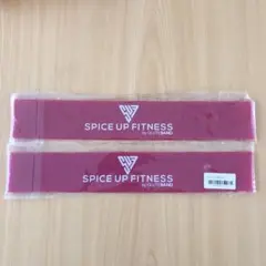 SPICE UP FITNESS ミニバンド 2本セット 岡部友
