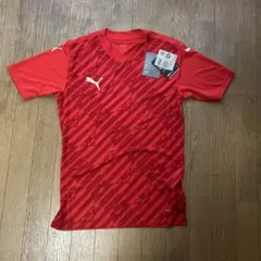 PUMA サッカーシャツ メンズ S レッド