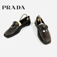 【イタリア製】PRADA バレエ フラットシューズ スクエアトゥ 351/2