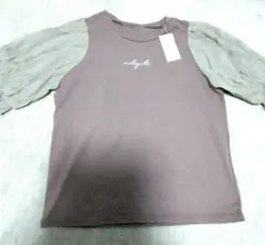 値下げ中★Tシャツ　パフスリーブ　M　トップス