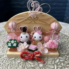 本日のみ3000円❣️お雛まつり❣️お雛様 ぼんぼり、アレンジ❣️