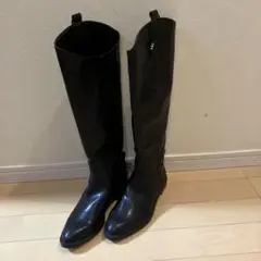 ザラ ZARA ロングブーツ 黒