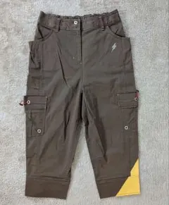 山本寛斎七分丈カーゴパンツ イエロー裾