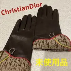 ChristianDior レザー手袋 トロッター ラスタシリーズ