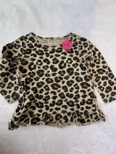 jumping beans ヒョウ柄長袖トップス 18M