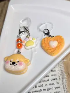 SALE柴犬とクッキーのアンブレラマーカー♡ ２個セット☆106