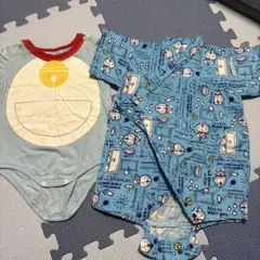 I'm Doraemon ドラえもんロンパース 甚平　70cm ２枚セット