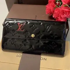 新品同様‼️ ルイヴィトン ヴェルニ ポルトフォイユ サラ 財布 長財布