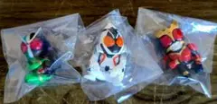 BANDAI ガシャポン 仮面ライダー まちぼうけ 全4種 3体セット