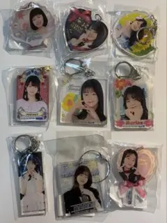 福田真琳　モバガチャ　キーホルダー　つばきファクトリー