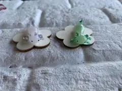 ガラスのウーパールーパー2匹セット　B