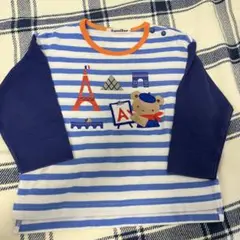 familiar ストライプ Tシャツ　パリ