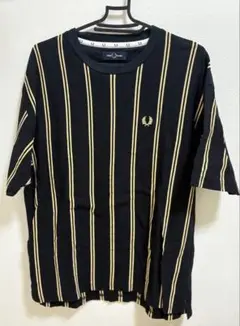 FRED PERRY× JOURNAL STANDARD ストライプ シャツ M
