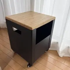 (最終値下げ)イケア IKEA TROTTEN トロッテン キャスタ一付ワゴン