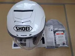 SHOEI　J-FORCE2　J-FORCEⅡ　Mサイズ　中古　ヘルメット 白 2025年最新】shoei j-force ホワイトの人気アイテム - メルカリ