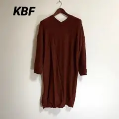 KBF ケービーエフ ワンピース ニット セーター レディース ワンピ 無地 服